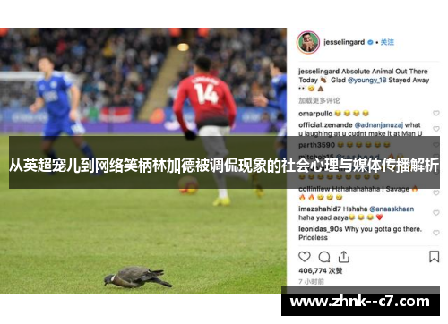 从英超宠儿到网络笑柄林加德被调侃现象的社会心理与媒体传播解析
